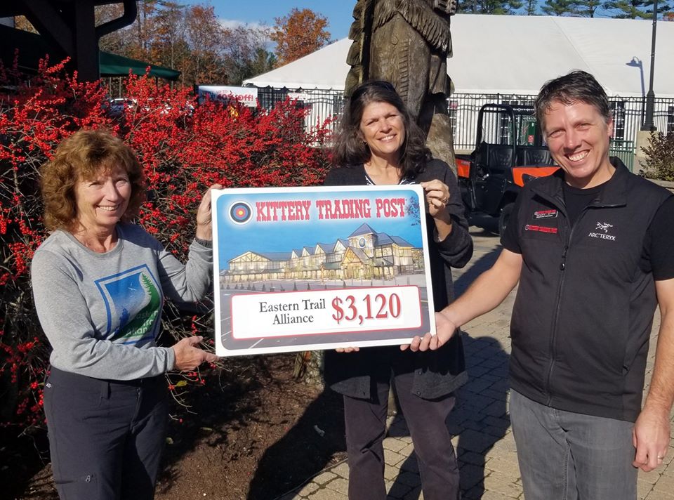Kittery Trading Post donation to the ETA
